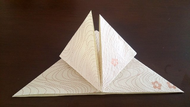 ひな祭りの折り紙ぼんぼり編７