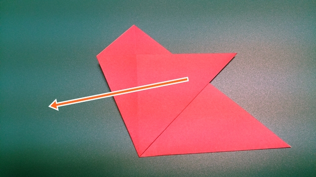 ひな祭りの折り紙・桃の花の作り方