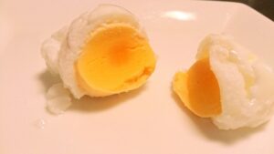 冷凍卵のゆで卵